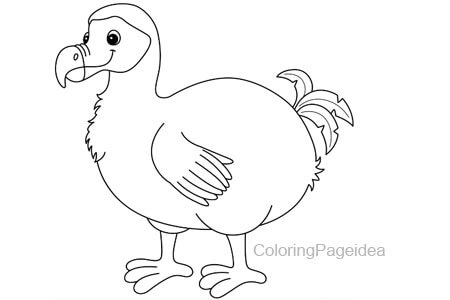 Dodo Coloring Pages