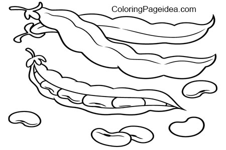 Beans Coloring Page